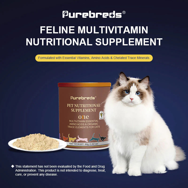 Purebreds Amino Acid Nutrition Powder for Cats